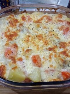 Foto resep Mozarella baked rice a.k.a nasi panggang mozarella