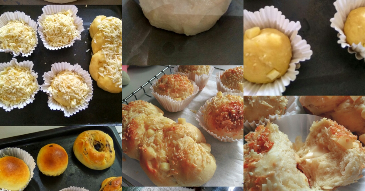 Resep Roti Keju Inside Out *Pake Tepung Protein Sedang oleh mrs.rythma ...
