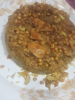صورة لوصفة قدرة مع صدور دجاج