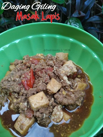 Cara Gampang Menyiapkan Resep Daging Giling Masak Lapis Anti Ribet, Mantap Sekali