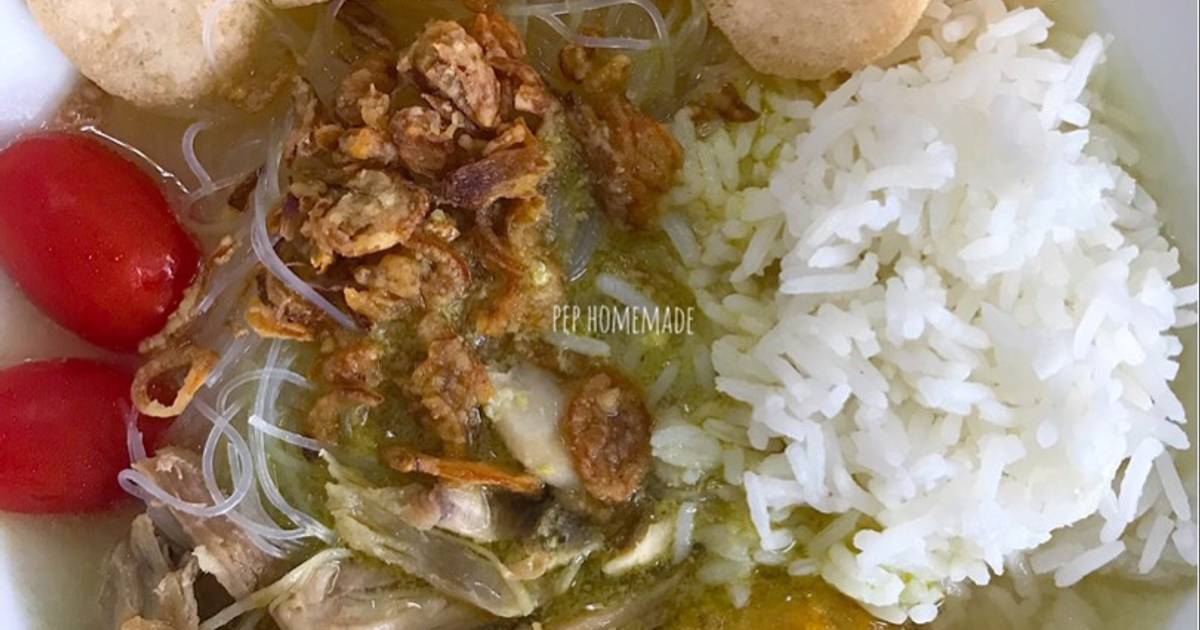 590 resep  soto  ayam  anak enak dan sederhana Cookpad