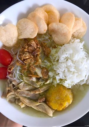 Foto resep Soto ayam (cocok buat anak kecil)