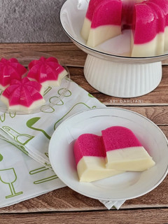 Foto resep Pudding Merah Putih