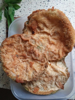 Una foto de Milanesas de Zapallitos