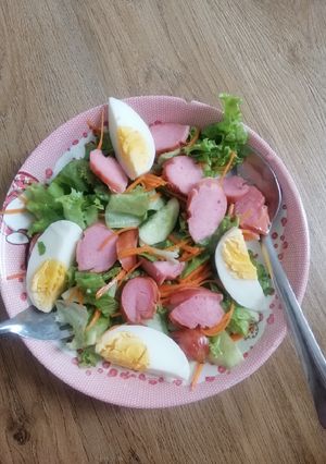 Hình của món Salad ăn kiêng.