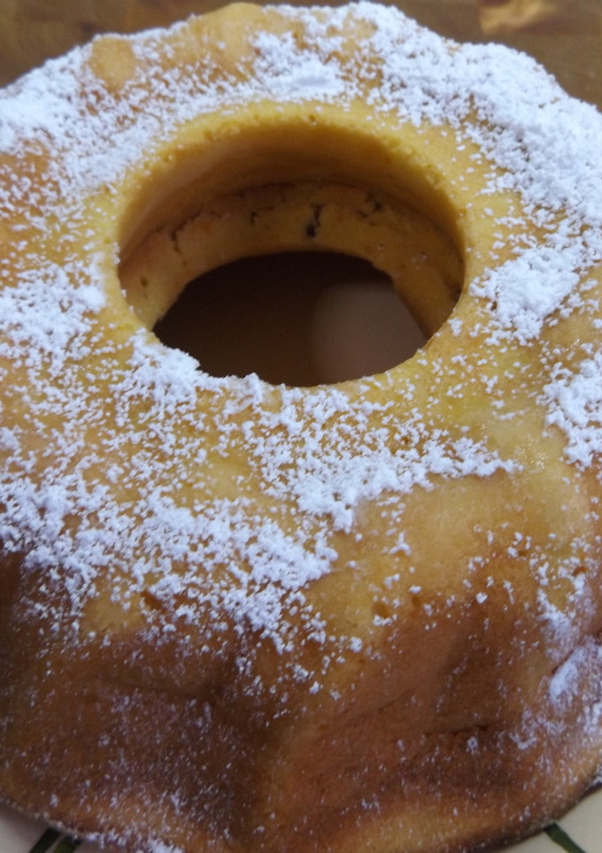 Una foto de Bizcocho fácil de mandarinas de invierno