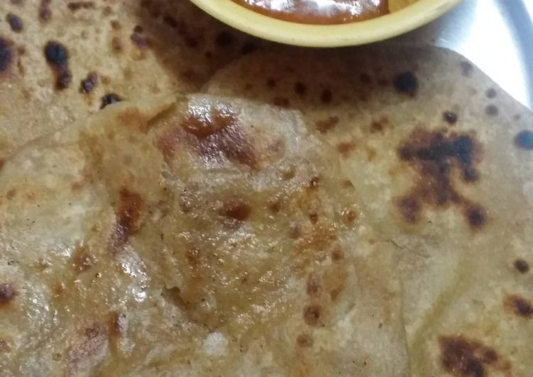 Recipe: Delicious Oats mix paratha