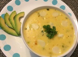 Una foto de Locro de papa