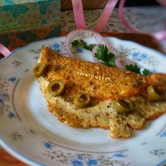 A picture of Fluffy omelet.