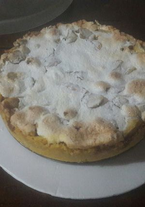 Una foto de Postre de manzana