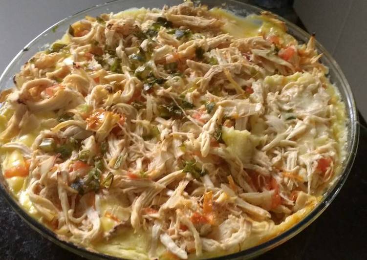 Torta de frango sem Glúten