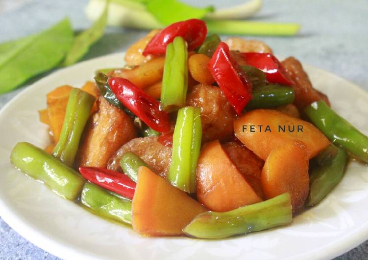 Resep Tumis buncis dan wortel yang Bikin Ngiler