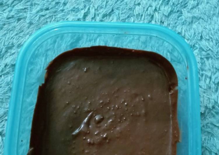 Selai coklat almond homemade