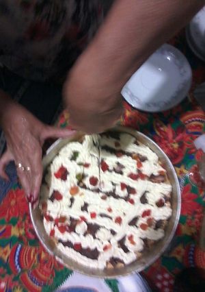 Una foto de Postre súper dulce