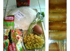 Foto resep Lumpia Mie Makaroni