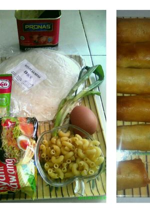 Foto resep Lumpia Mie Makaroni
