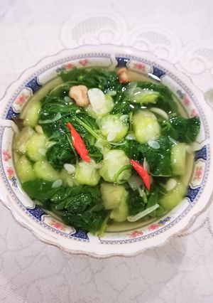 Foto resep Sayur Bening Bayam Oyong
