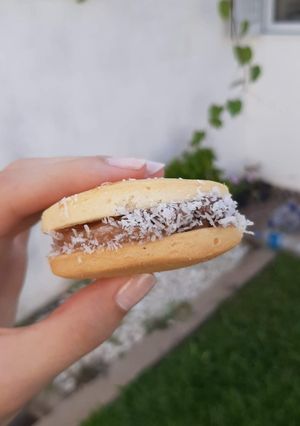 Una foto de Alfajores de maicena