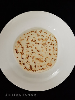 A picture of Soft Roti/ Flat Bread or no yeast no oven Pita Bread.