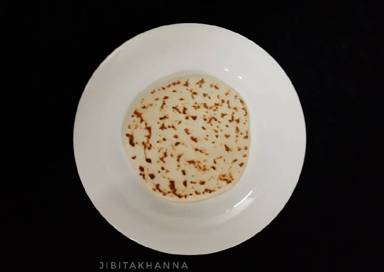 Recipe of Homemade Soft Roti/ Flat Bread (with whey water)