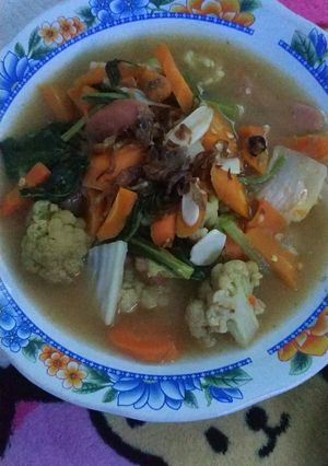 Foto resep Cap cay seadanya bahan di kulkas😆