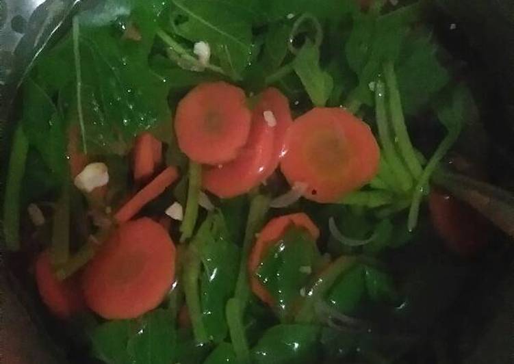 Sayur Bening Bayam Wortel Bumbu Minimalis