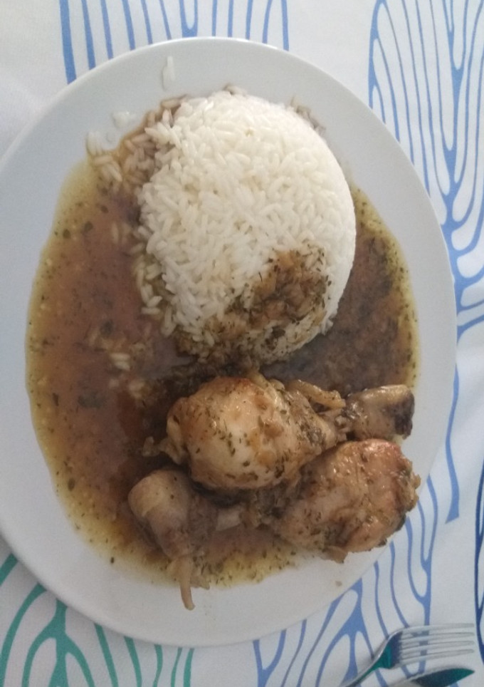 Una foto de Pollo mil especias