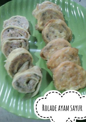 Foto resep Rolade ayam sayur