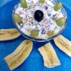 A picture of Yummy fruity delight.