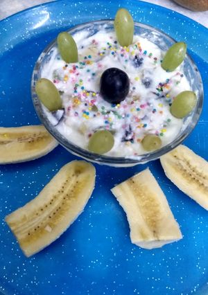 A picture of Yummy fruity delight.