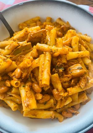 A picture of Macaroni and Tin Fish (Quick Meal).