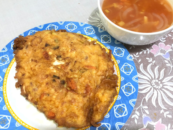 Resep Telur Dadar Ayam ala Fuyunghay yang Lezat