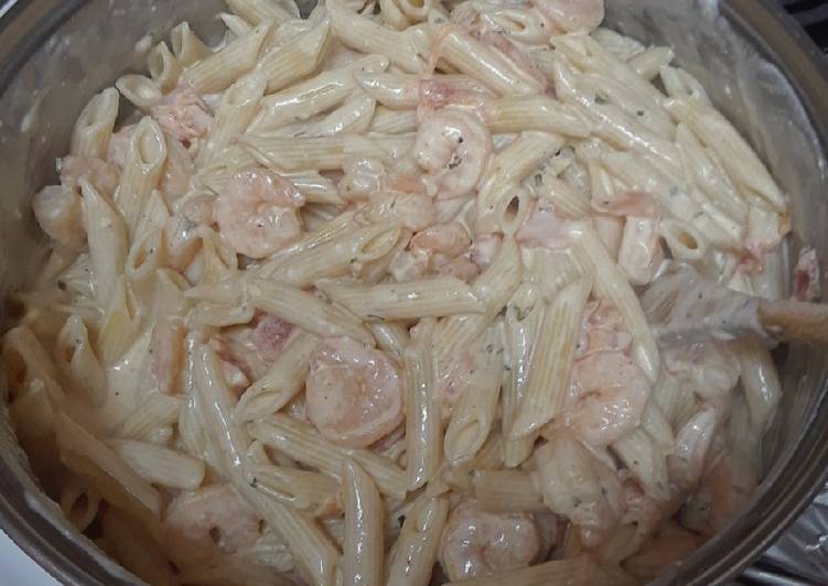 Easiest Way to Prepare Homemade Cajun Shrimp Alfredo