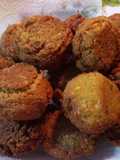 Falafel con relleno de queso