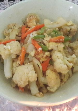 Foto resep Cah Kembang kol plus plus