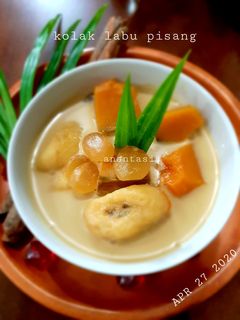 Foto resep Kolak labu pisang