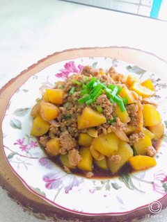 Foto resep Tumis Kentang Daging Cincang