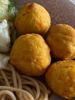 Foto de Bolinhas de Frango e Queijo