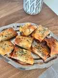 Croustillants sardines / feta / amandes