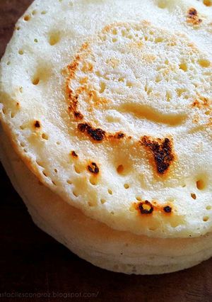 Una foto de Masa para preparar pan (SIN GLUTEN) con arroz crudo y almidón de maíz. SÚPER ECONÓMICO y SIN HORNO!