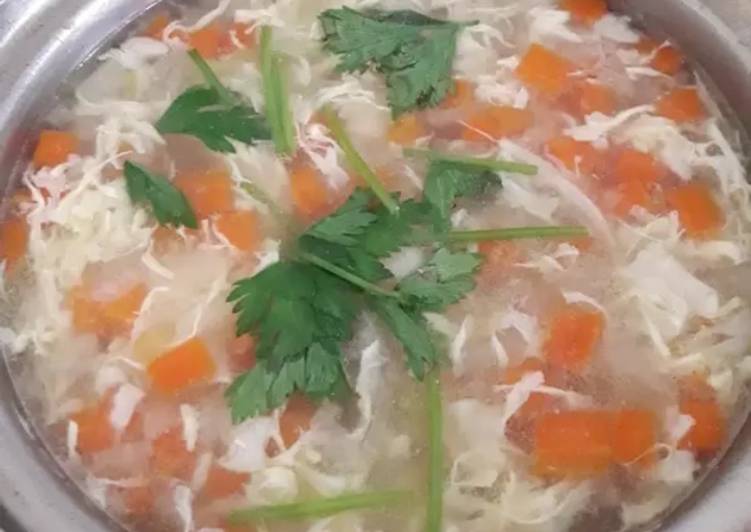 Recipe: Perfect Sup Ayam Telur Jagung