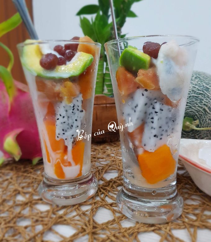 Hình của món Trái cây dầm.
