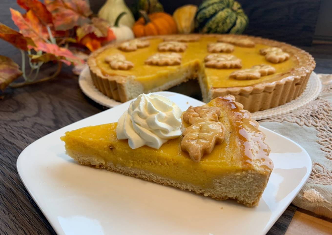 Pumpkin Pie - American pumpkin pie