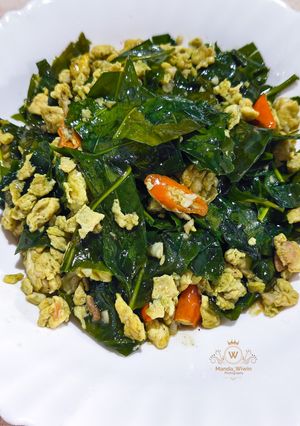 Foto resep Tumis Daun Melinjo/ so Ala Thailand (Bai Leng Pad Khai)