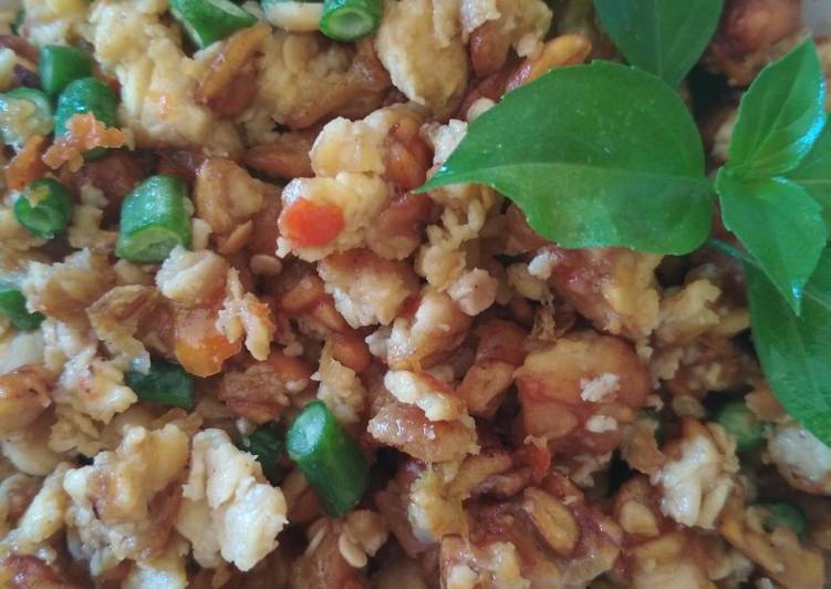 Cara mudah memasak Sambal Orek Tempe yang enak