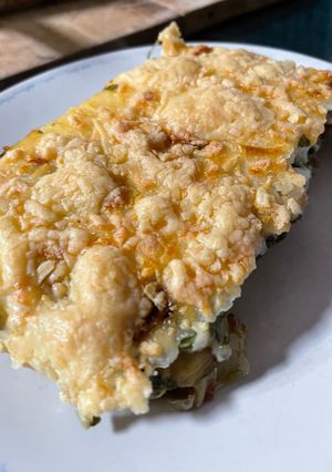 Una foto de Lasagna sin gluten