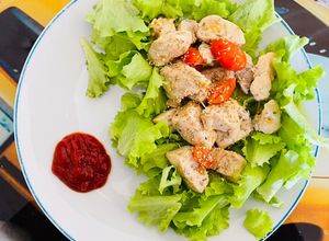 Foto di Spezzatino di tacchino con ketchup