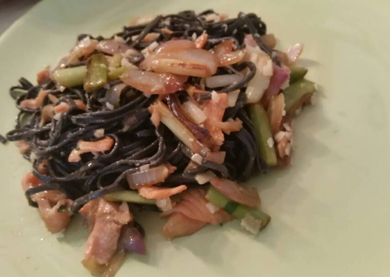 Tagliatella al nero di sepia 