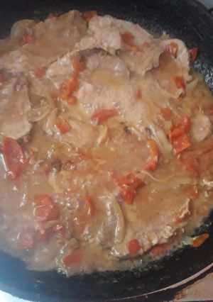 Una foto de Bifes a la cacerola