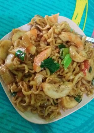 Foto resep Mie goreng seafood